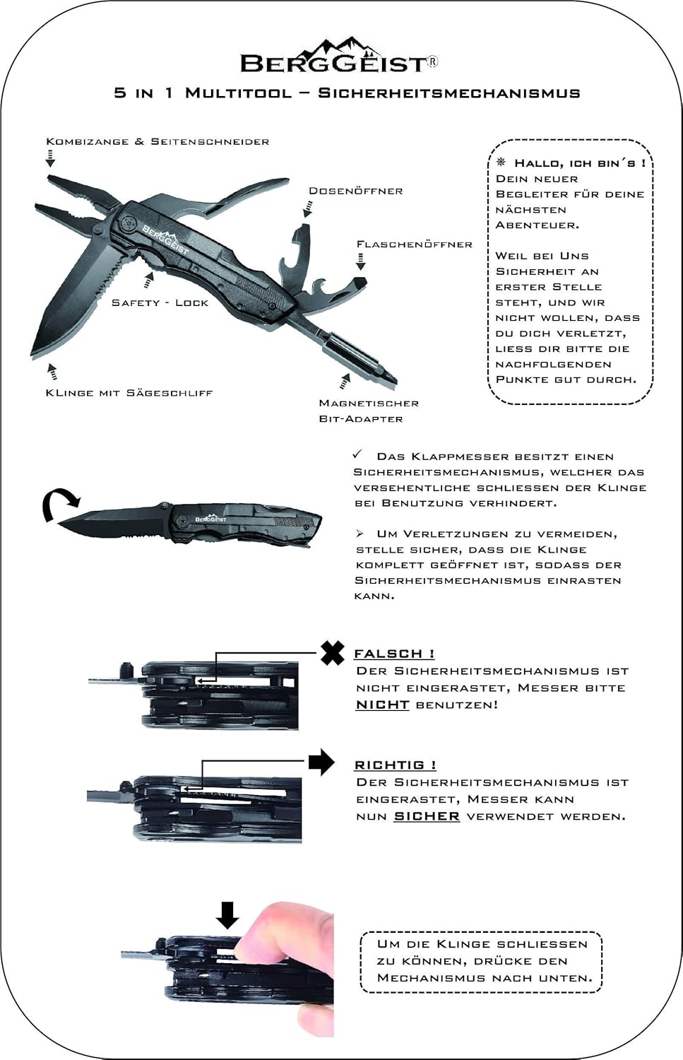 BERGGEIST®MULTITOOL