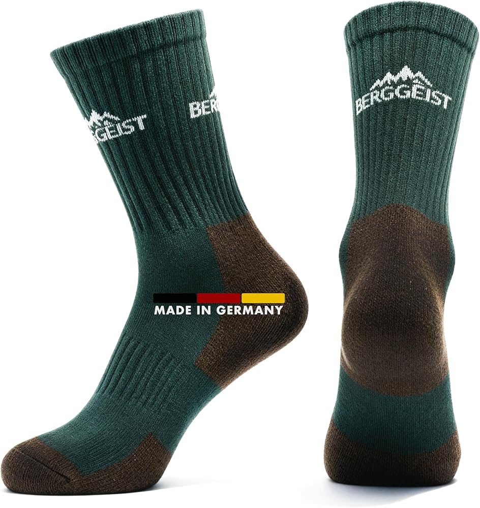 Merino Wandersocken Made in Germany Merinowolle Socks Herren & Frauen Warme Profi Thermo Winter Trekkingsocken Arbeitssocken