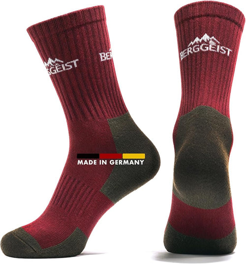 Merino Wandersocken Made in Germany Merinowolle Socks Herren & Frauen Warme Profi Thermo Winter Trekkingsocken Arbeitssocken